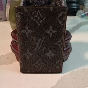 Louis Vuitton Brown Monogram Card Holder
